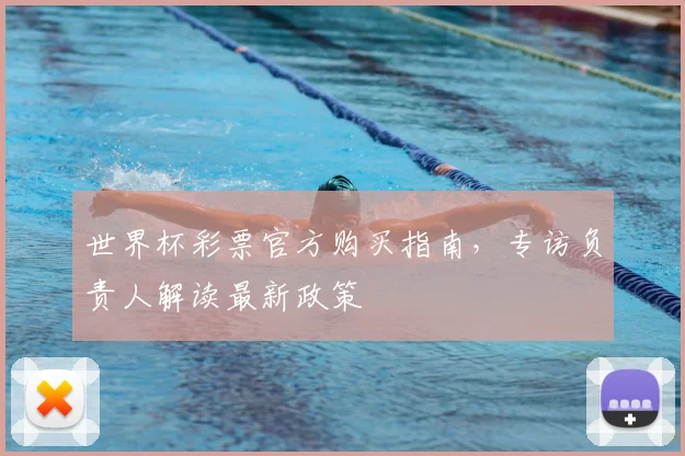 世界杯彩票官方购买指南,专访负责人解读最新政策