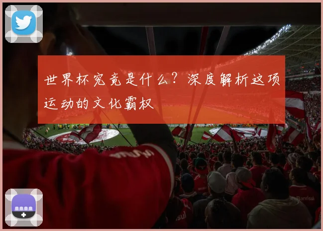 世界杯究竟是什么？深度解析这项运动的文化霸权